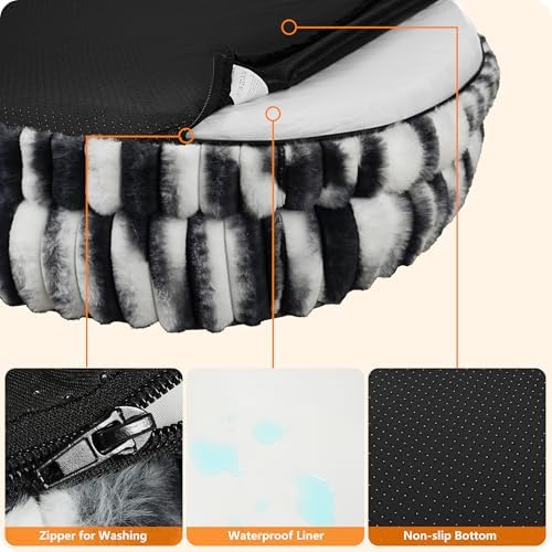 Dwanton Orthopedic Waterproof Medium Dog Bed Sofa, Gel Memory Foam, 36" - Image 6