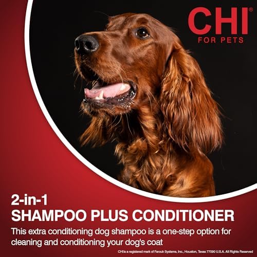 CHI for Dogs Gentle 2-in-1 Shampoo and Conditioner, 16 Fl Oz - Image 3