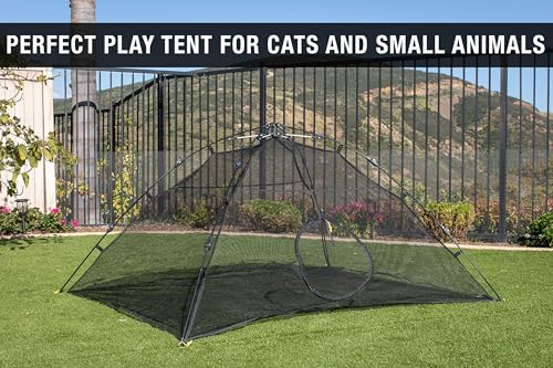 Outback Jack Cat Tent, Large Portable Playhouse for Outdoors and Indoors - Image 2