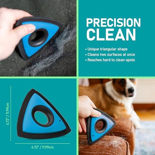 Maxpower Planet Pet Hair Removal Tool, Dog Hair Remover, for Car Carpet, Furniture, Easy Use Car Detailing Fur Remover Tool, Pet Hair Remover for Pet Fur - Image 4
