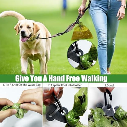 Dog Waste Bag Dispenser Dogs Poop Bag Holder Pet Leash Accessory Walking - Image 6