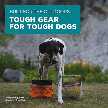 Wilderdog Backpacking Bowl - Holds Food & Water Up to 64oz - Sienna - Image 5