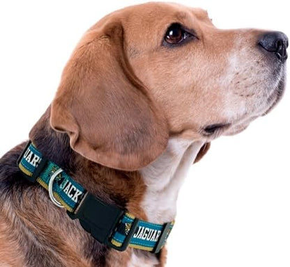 NEW & Improved Pets First NFL Jacksonville Jaguars Licensed PET Collar, Large - Heavy-Duty, Strong, and Durable NEW Dog Collar. Available in 32 Football Teams and 4 Sizes - Image 3
