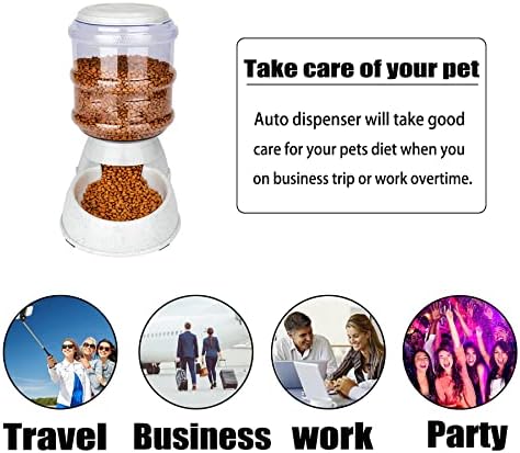 Automatic Dog Feeders for Large Dogs, Large Dog Food Dispenser 3 Gallon, Automatic Dog Feeder Food Dispenser for Large Dogs and Pets that are Left unfed for Long Periods of time Away from Home - Image 3