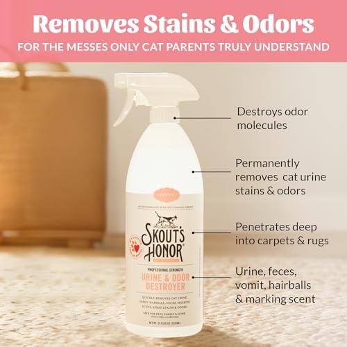 SKOUT'S HONOR Cat Urine and Odor Destroyer, 35 oz - Image 5