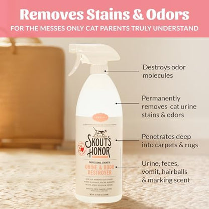 SKOUT'S HONOR Cat Urine and Odor Destroyer, 35 oz - Image 5