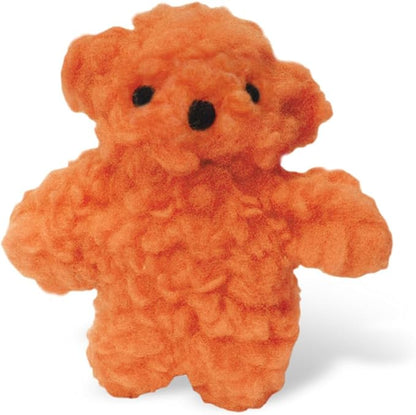 Jeffers Pet Plush Dog Toy with Squeaker, Fuzzy Bear 5" - Soft Crinkle Fabric, Safe & Durable, Healthy Fun for Small & Medium Dogs, Interactive Play, Fetch, Tug - Best Gift for Active Games