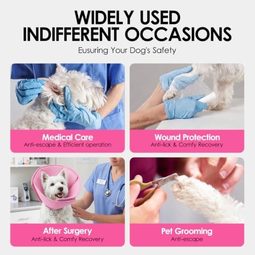 AOFITEE Soft Dog Cone, Adjustable Cones for Dogs After Surgery - Image 6