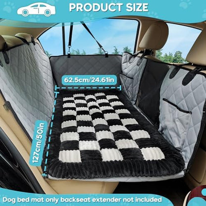 Dog Car Bed Mat Non-Slip Backseat Extender Dog Bed 50" x24.6" - Image 6