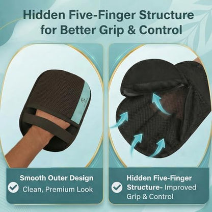 Pet Hair Remover Glove - Grooming & Deshedding Mitt for Dogs & Cats - Image 2