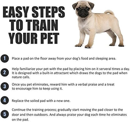 BV Charcoal Puppy Pads 100 Count 22"x22" - Leak-Proof Pee Pads for Dogs with 6-Layer Absorbent Design & Built-in Attractant - Dog Pad with Charcoal for Odor Control, Perfect for Puppies & Senior Dogs - Image 6