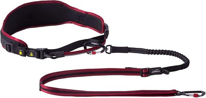 Airtech Dog Sport Belt and Leash Set L/XL - Large/X-Large - Nightsky Black