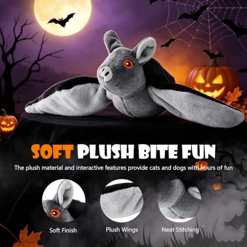 Flying Bat for Dogs, Interactive Flap Wing Bat, Realistic Bat Flight - Image 7