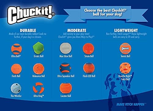 Chuckit! (3 Pack) Ultra Squeaker Ball, Large - Image 6