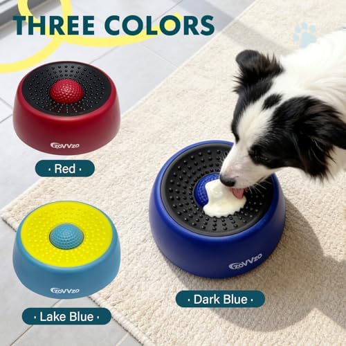Rolling Ball Dog Lick Bowl, Slow Feeder Dog Bowls, Non-Slip Design - Image 3