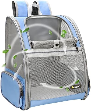 Texsens Innovative Traveler Bubble Backpack Pet Carriers for Cats and Dogs by TEXSENS