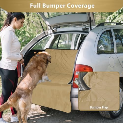 SUV Cargo Liner for Dogs - Water Resistant Trunk Cover for Midsize SUVs - Image 5