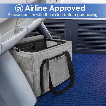SlowTon Dog Car Seat - with Reinforced Metal Frame for Pets up to 15lbs - Image 5