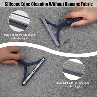 3-Pack Pet Hair Removal Tool, Dog & Cat Hair Remover, Carpet Rake - Image 5