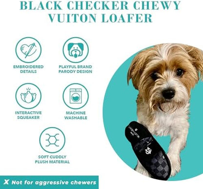 Haute Diggity Dog Chewy Vuiton Loafer Plush Dog Toy, Designer Parody Toy - Image 4