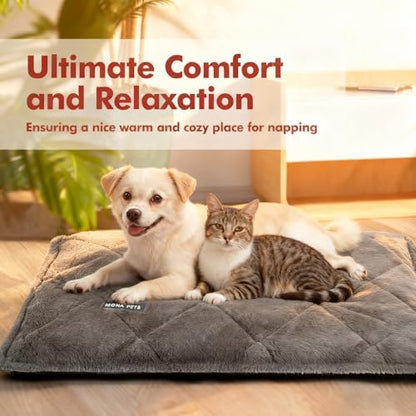 Mora Pets Self Heating Cat Bed Self Warming Cat Ped 30 x 21 Inches - Image 2