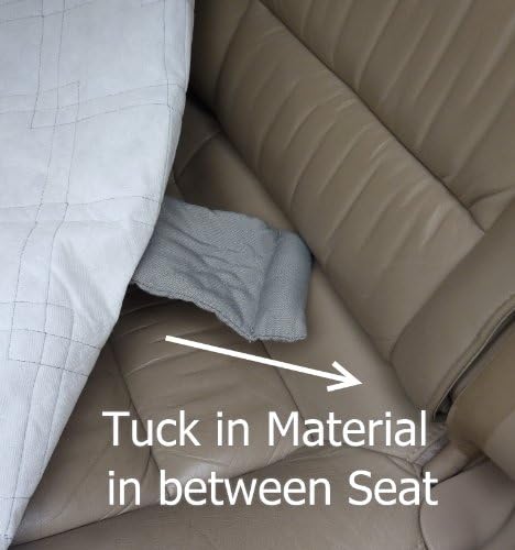 Formosa Covers Deluxe Dog Car Seat Hammock Quilted Cover with Non-Slip Backing Best for Cars Trucks and SUVs Make Travel with Your Pet Always an Option - 56" W x 60" L, Grey