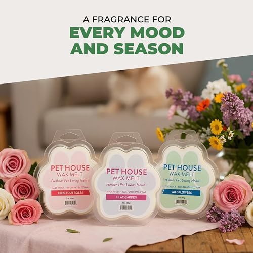 Cucumber Mint Spring and Summer Wax Melts Plant-Based Wax, Pet House - Image 5