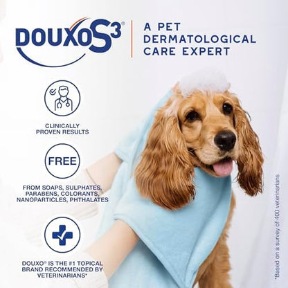 Douxo S3 PYO Medicated Dog Shampoo with 3% Chlorhexidine for Dogs – Antibacterial & Antiseptic Yeast Infection Treatment For Dogs & Cats, Clinically Proven, 6.7 fl oz - Image 4
