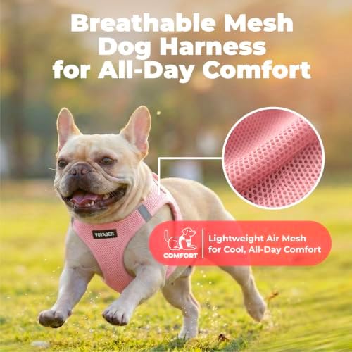 Voyager Step-in Air Dog Vest Harness - Pink, XX-Small - Image 5
