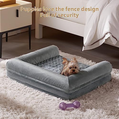 BFPETHOME Orthopedic Washable Large Dog Bed for Senior Dog Comfy Sleep - Image 3