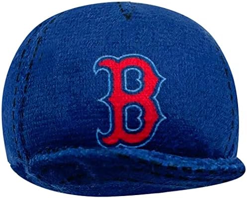 BEST PLUSH CAT TOY MLB BOSTON RED SOX Complete Set of 3 piece Cat Toys filled with Fresh Catnip. Includes: 1 Baseball Cap Cat Toy, 1 Baseball Cat Toy with Feathers & 1 Beer Bottle. Beautiful Team LOGO - Image 2