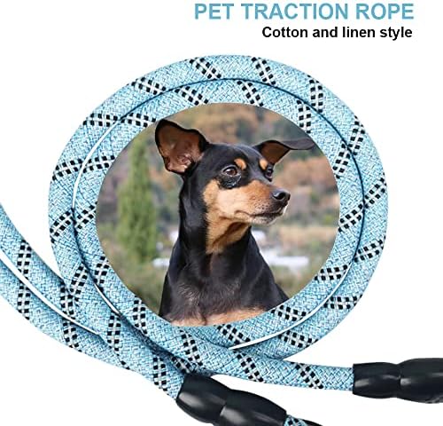 Dual Dog Leash 360° Tangle-Free - Reflective Heavy Duty, Comfortable Handle for Small/Medium/Large Dogs, Support Multiple Rope Addition - Image 4