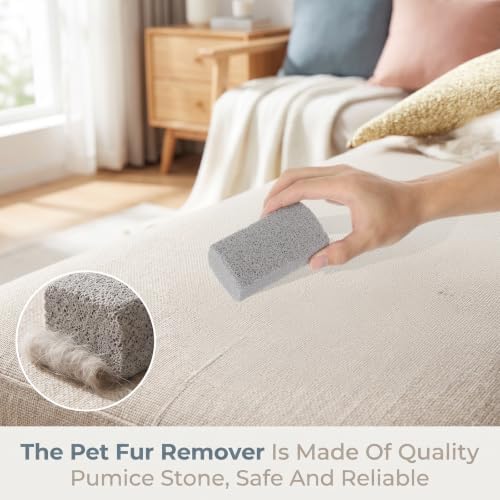 2 PCS Pet Hair Remover Pumice Stone, Pet Hair Removal Tool - Image 5