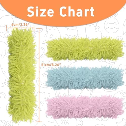 3 Pack Catnip Toys,Soft and Durable Cat Pillows Toys, Funny cat Toy - Image 4