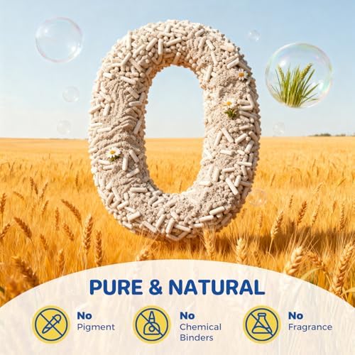 ABCPET Natural Cat Litter Clumping Cat Litter,36 Pounds - Image 3