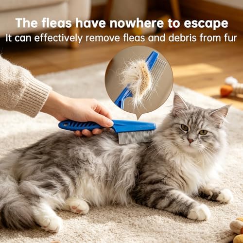 4 PCS Dog and Cat Grooming Kit Pet undercoat rake for dogs cat - Image 5