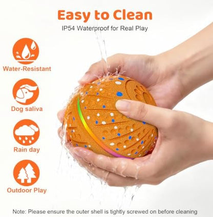 Smart Interactive Dog Toys Ball for Aggressive Chewers Medium Large,E-TPU - Image 7