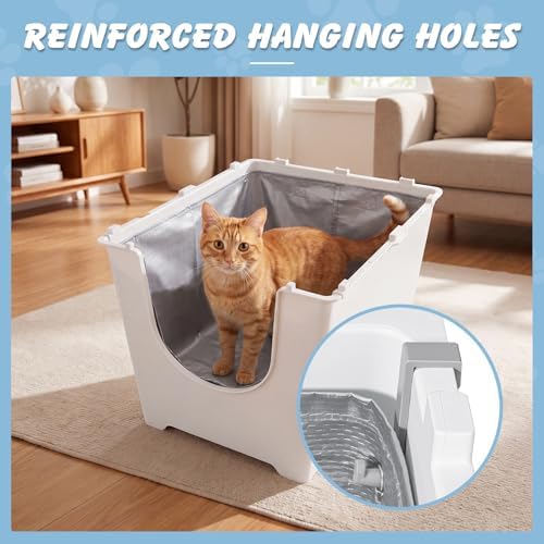 5 Pack Litter Box Liners For Modkat Flip, Reusable, Tear-Resistant - Image 3
