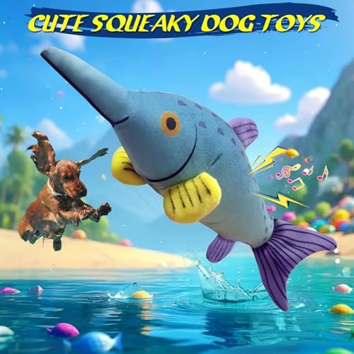 Fuufome Large Squeaky Dog Chew Toy, Ideal Dog Toys for Chewers, for Small and Medium Breed Puppies or Dogs - Image 2