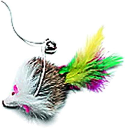 Ethical Pet Spot Mini Teaser Wand Colorful Interactive Cat Toy - Pack of 10