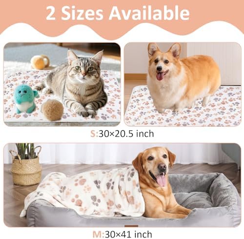 Dog Blankets for Medium Dogs, Cat, Premium Soft Dog Blankets for Small Dog - Image 3