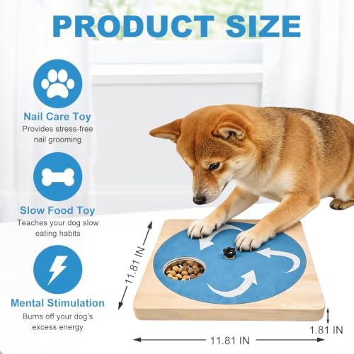 Dog Nail Scratch Board with Treat Board, Stress-Free Nail Care for Dog - Image 3