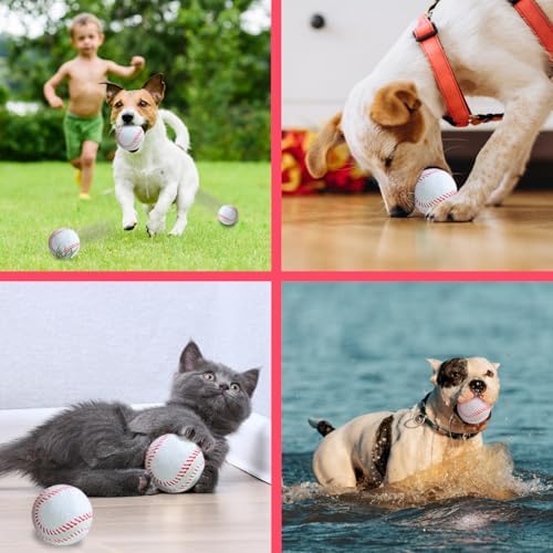 X-Small Dog Tennis Balls Dog Toys Ball 1.72" Pack of 6, Fit Ball Launchers - Image 4