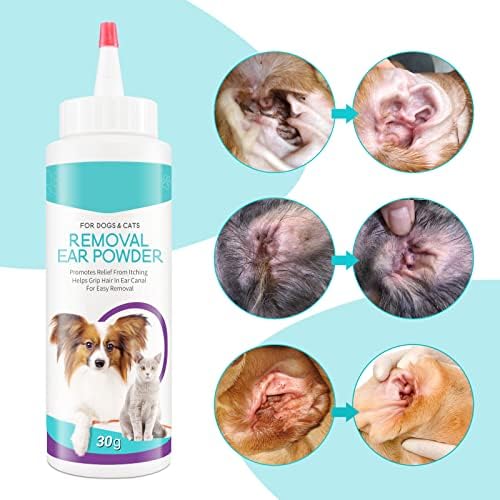 Dog Ear Cleaner, 30g Removal Ear Powder for Dogs and Cats, Gently Removes Ear Wax, Fights Odor & Soothes Itchy Ears, Supports Infection Prone Ears - Image 5
