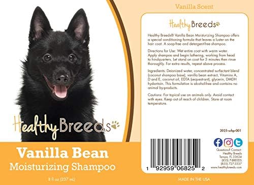 Healthy Breeds Schipperke Vanilla Bean Moisturizing Shampoo 8 oz - Image 2