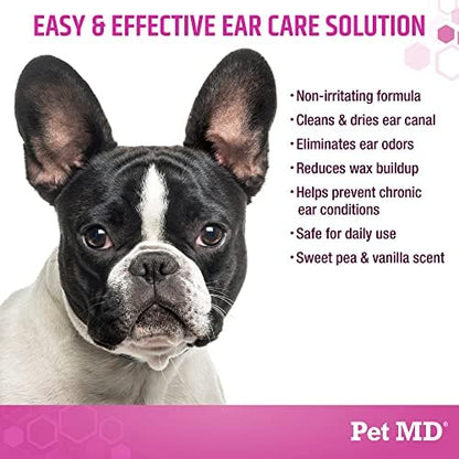 Pet MD Otic-Clean Ear Solution for Dogs & Cats - Pet Ear Cleaner - 1gal - Image 3