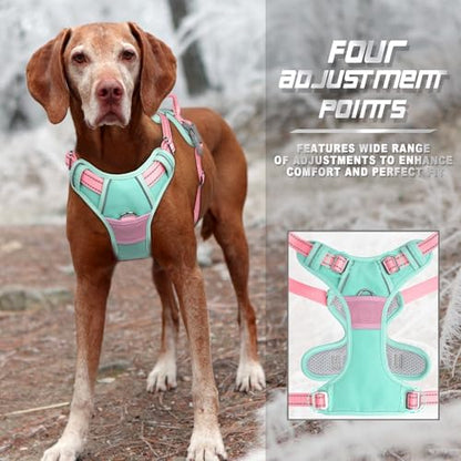 BARKBAY Dog Harness No Pull for Large Dogs Front Back Clips,Dog Vest - Image 6