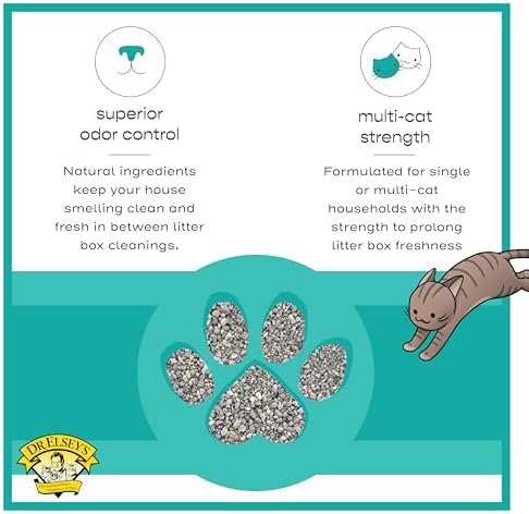 Dr. Elsey's R&R Stress-Reducing Clumping Clay Cat Litter 18 lb. Bag - Image 5
