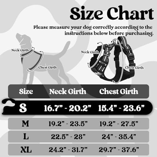 rabbitgoo Dog Harness Small Sized, Updated Easy On & Off with 3 Buckles - Image 2