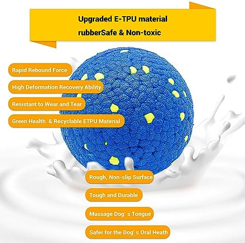 Dog Balls Toys for Aggressive Chewers(2 Pack) - Image 2